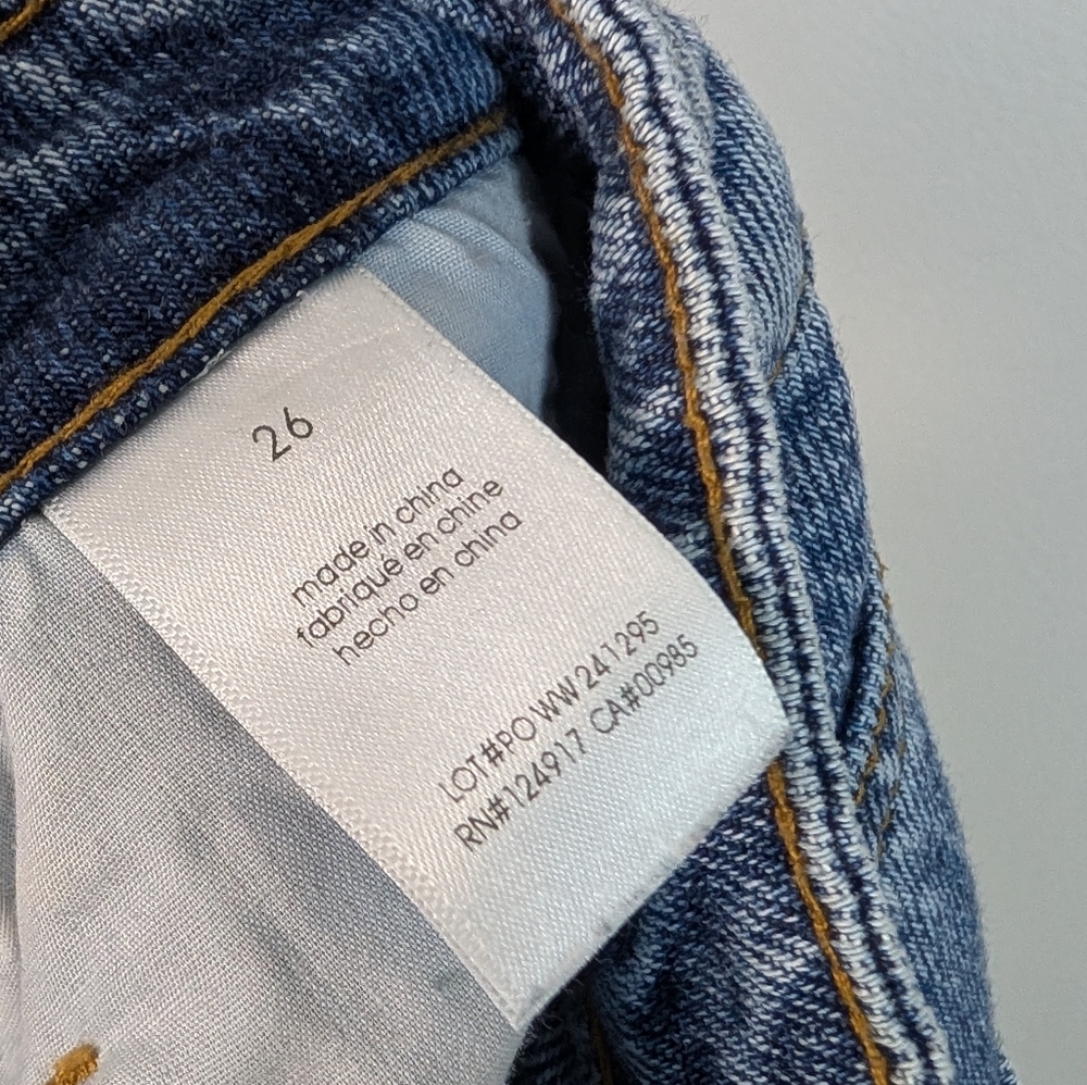 WeWoreWhat Wide Leg Baggy Denim Jeans Size 26 - Picture 11 of 12